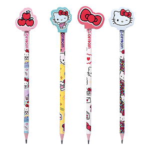 lápis Preto C/Borrcha Hello Kitty LeoLeo