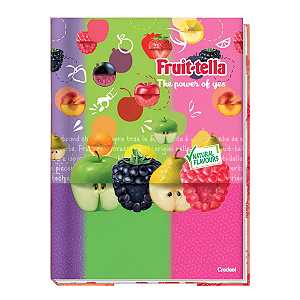 Caderno Brochurão Capa dura 80fls Fruit-Tella Credeal