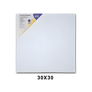 Tela de Pintura 30X30 Fina Yins