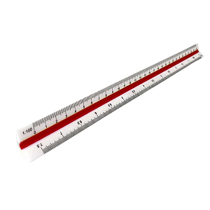 Escalímetro 30CM Triangular Skypaper