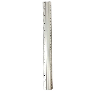 Régua 30cm Alumínio Skypaper