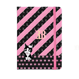 Caderno Costurado A5 C/Pauta 80fls Rebecca Bonbon Skypaper