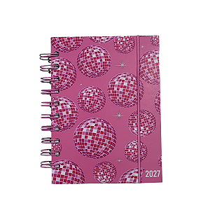 Agenda 2027 Rosa 11X15CM 336 Folhas Amigold