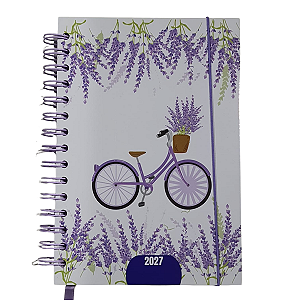 Agenda 2027 Lilás 14.5X21Cm 336 Folhas Amigold