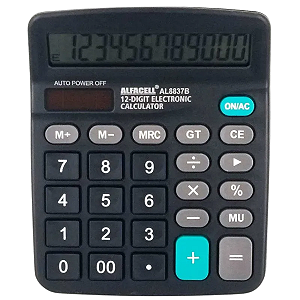 Calculadora Eletrônica 12 Dígitos AL887B Alfacell