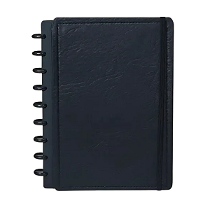 Caderno Capa dura Inteligente M Black Disko