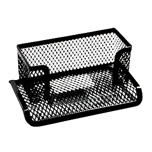 Organizador Metal Preto Porta Cartãoo De Visita Sutt