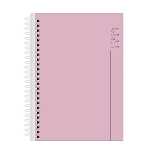 Agenda Espiral CD 1/4 Colors 2027 Animativa SD