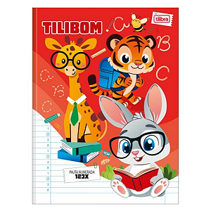 Caderno Brochurão Capa dura Tilbom 80fls Tilibra