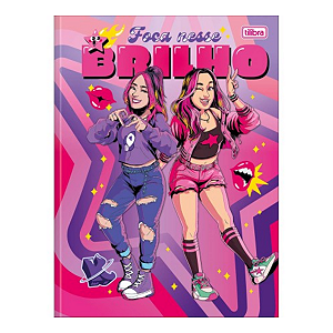 Caderno Brochurão Capa dura Emily Vick 80 Folhas Tilibra