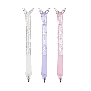 Caneta Gel Pixie Butterfly 0.5mm Holic Tris