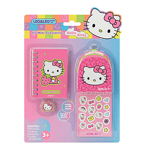 Kit Mini Acessórios Hello Kitty LEOLEO