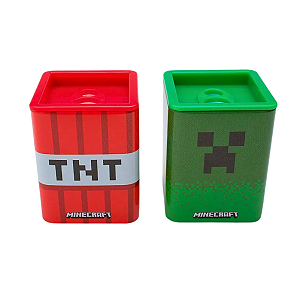 Apontador Com Depósito Duplo Minecraft LEOLEO