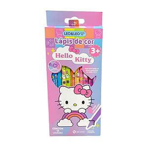 Lápis de cor 12 Unidades Hello Kitty LEOLEO
