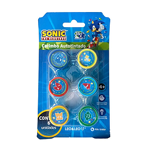 Carimbo Autotintado Sonic Blister C/6uni LEOLEO