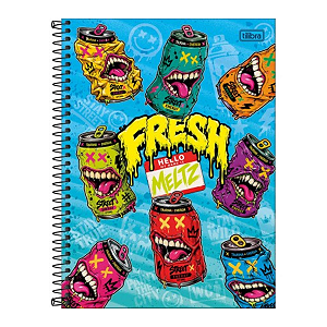 Caderno Espiral CD Universitário MELTZ 10Mat/160fls Tilibra