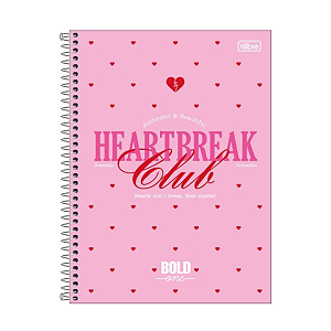 Caderno Espiral Universitário CD BOLD ONE 10Mat/160fls Tilibra