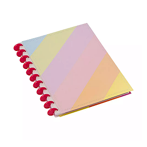 Caderno Inteligente Univesitário Disco G Enjoy 01Mat/80fls BRW