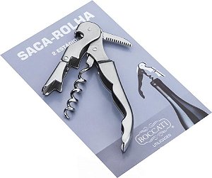 Saca Rolhas dois estágios Cromado