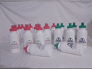 Kit 10 squeeze Garrafinha plástica personalizada