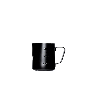 Leiteira Pitcher em Inox black 350ml