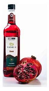Xarope Premium Vora Romã P/ Drinks E Soda Italiana 1l