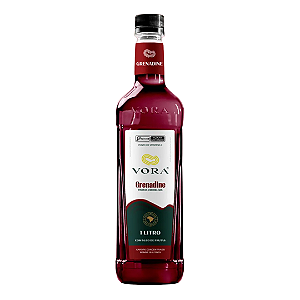 Xarope Premium Vora Grenadine P/ Drinks E Soda Italiana 1l