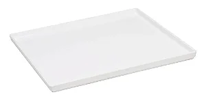 VEM 1048 PRATO SQUARE 27X27CM PP BRANCO