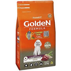 GOLDEN MINI BITS ADULTO CARNE E ARROZ