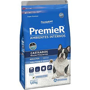 PremieR Ambientes Internos Castrados Cães Adultos