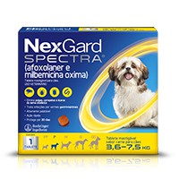 NexGard Spectra® P 3,6kg a 7,5kg