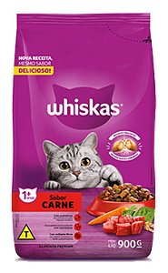 Ração Seca para Gatos WHISKAS® Adulto Sabor Carne