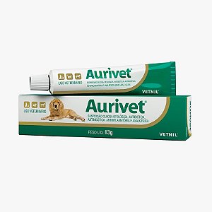 Aurivet® Suspensão oleosa otológica 13 g
