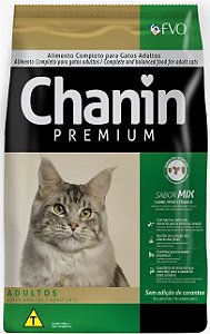 Chanin Premium Mix - Sem Corantes SABOR CARNE, PEIXE E FRANGO
