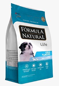 Fórmula Natural Super Premium Life Cães Filhotes Portes Mini e Pequeno
