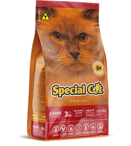 Ração para Gatos Special cat carne