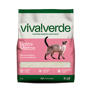 Areia Viva verde grãos Mistos