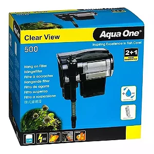 FILTRO HANG ON AQUA ONE CLEAR VIEW 280L/H