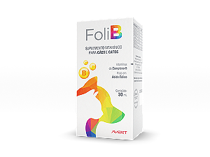 Foli B Suplemento Vitamínico para Cães e Gatos
