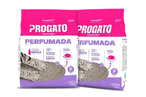 Areia Higiênica Progato Perfumada Granulado