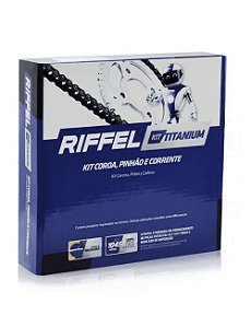 Kit Relação Biz 100 2013/2015 Riffel Titanium