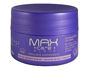 Máscara Matizadora Desamareladora 240g | Max Care Blond
