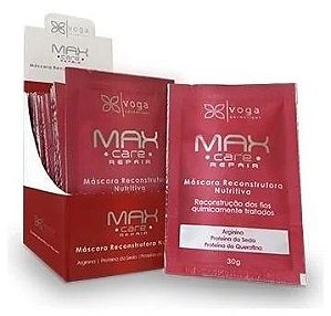 Máscara Sachê Reconstrutora Nutritiva 30g | Max Care Repair