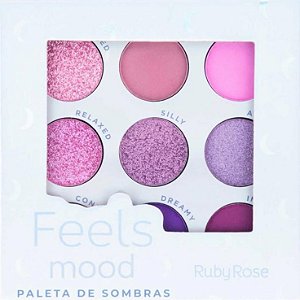 Paleta de sombras Feels Good 9 cores | Ruby Rose