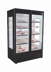 EXPOSITOR FRILUX RF-006-C VERTICAL B/ CARNES EMBALADAS - PORTA DE VIDRO 1200L