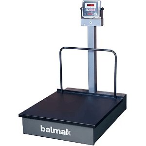 Balança Eletrônica Híbrida Balmak 500Kg x 100g com Bateria - BKH-500B - Bateria Interna