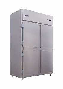 Geladeira/Refrigerador Comercial Inox 4 Portas Cegas RF-064 Frilux - 220V