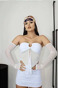 Cropped tule Lily