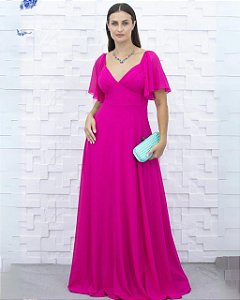 Vestido Cyara rosa pink