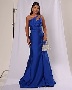 Vestido Tulip azul royal